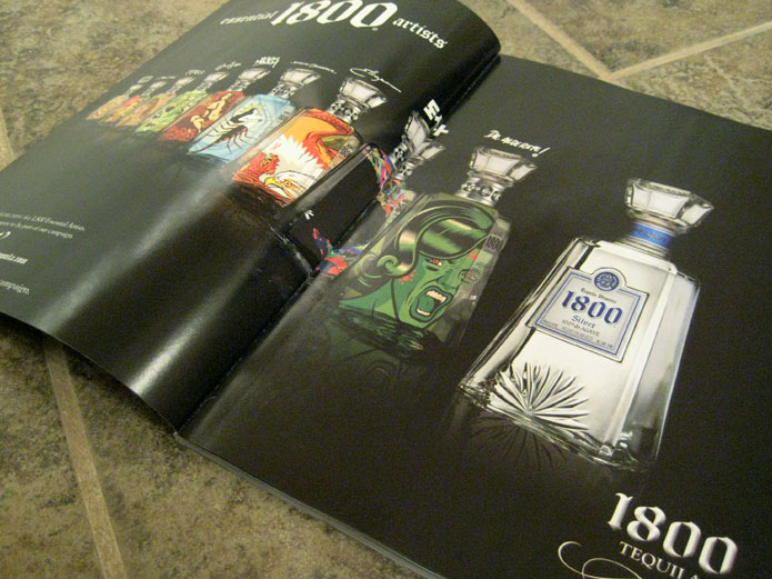 Dosa Kim vs. Maxim Magazine - Jose Cuervo 1800 Tequila Ad