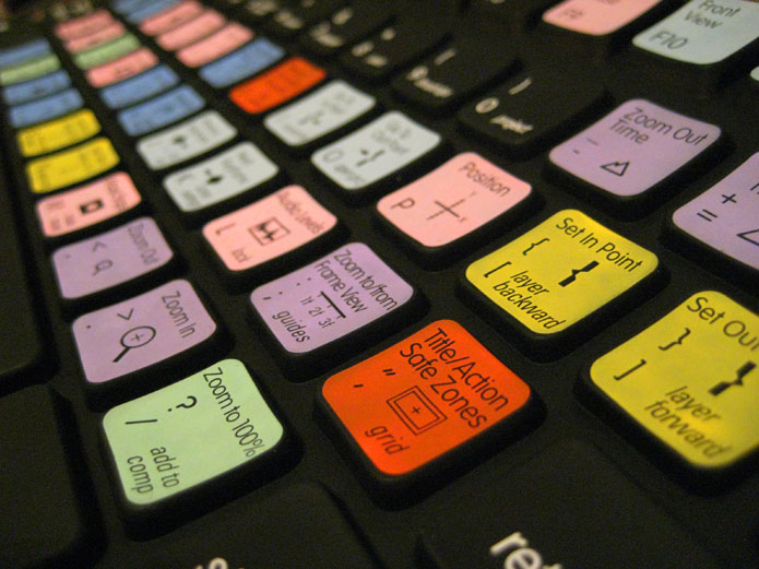 After Effects Keyboard Skin