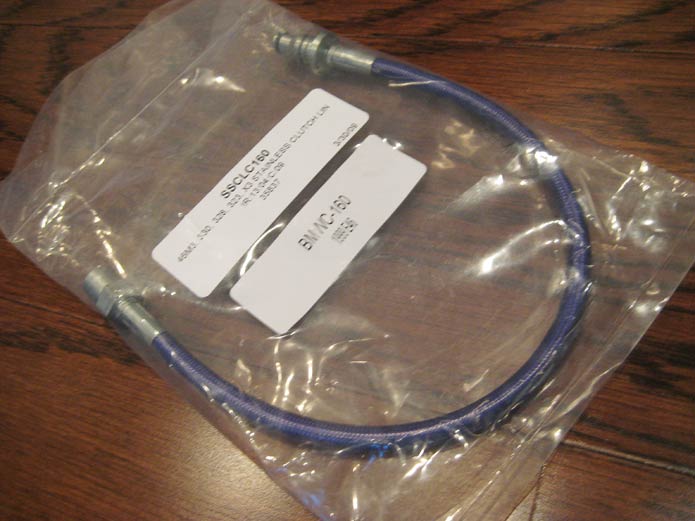 Turner Motorsport Stainless Clutch Line Turner Motorsport Stainless Clutch Line