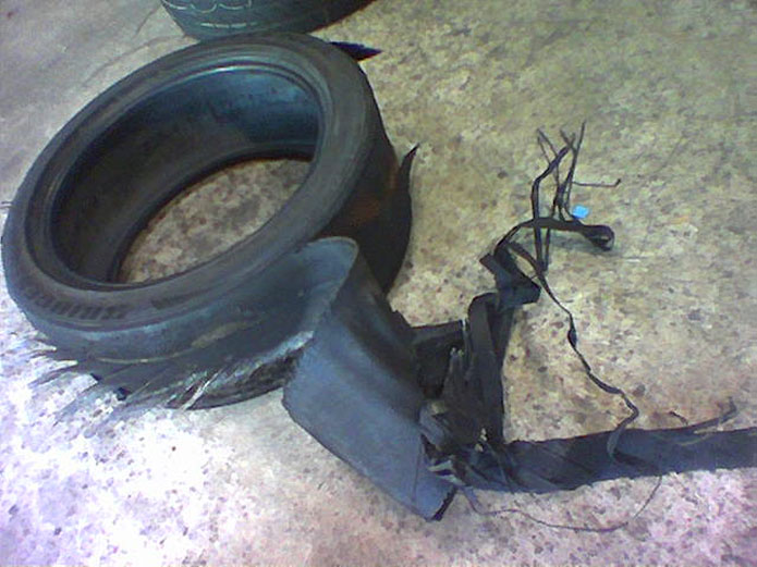 Nokia 3650 - Shredded Tire Nokia 3650 - Shredded Bridgestone