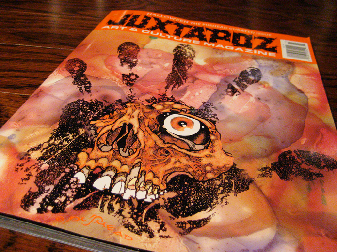 Juxtapoz Magazine - October 2009 - Pushead Cover