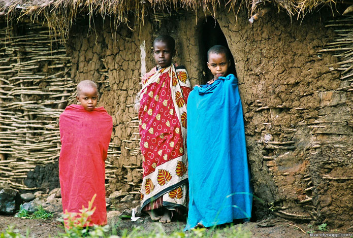 Massai children - Tanzania, Africa